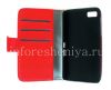 Photo 3 — Housse en cuir Wallet "carbone" pour BlackBerry Z10, rouge