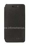 Фотография 1 — Фирменный кожаный чехол горизонтально открывающийся DiscoveryBuy для BlackBerry Z10, Черный