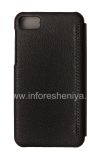 Фотография 2 — Фирменный кожаный чехол горизонтально открывающийся DiscoveryBuy для BlackBerry Z10, Черный