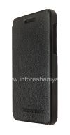Фотография 3 — Фирменный кожаный чехол горизонтально открывающийся DiscoveryBuy для BlackBerry Z10, Черный