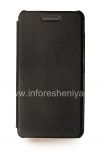 Фотография 1 — Фирменный кожаный чехол горизонтально открывающийся Nillkin для BlackBerry Z10, Черный, Кожа