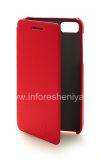 Фотография 3 — Фирменный кожаный чехол горизонтально открывающийся Nillkin для BlackBerry Z10, Красный, Кожа