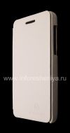 Photo 3 — Signature Leather Case NILLKIN d'ouverture horizontale pour BlackBerry Z10, Blanc, En cuir