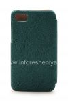 Photo 2 — Signature Leather Case horizontal opening Nillkin for BlackBerry Z10, Turquoise, Suede