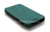 Photo 6 — Signature Leather Case horizontal opening Nillkin for BlackBerry Z10, Turquoise, Suede