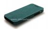 Photo 7 — Signature Leather Case horizontal opening Nillkin for BlackBerry Z10, Turquoise, Suede