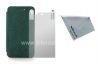Photo 8 — Signature Leather Case horizontal opening Nillkin for BlackBerry Z10, Turquoise, Suede