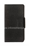 Фотография 1 — Кожаный чехол горизонтально открывающийся с функцией подставки для BlackBerry Z10, Черный