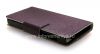 Фотография 7 — Кожаный чехол горизонтально открывающийся с функцией подставки для BlackBerry Z10, Фиолетовый