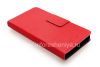 Photo 6 — Horizontal Ledertasche mit Öffnungsfunktion unterstützt für Blackberry-Z10, rot