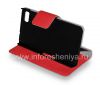 Фотография 7 — Кожаный чехол горизонтально открывающийся с функцией подставки для BlackBerry Z10, Красный