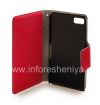 Фотография 9 — Кожаный чехол горизонтально открывающийся с функцией подставки для BlackBerry Z10, Красный