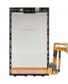 Photo 2 — Screen LCD + touch screen (Touchscreen) in the assembly for the BlackBerry Z10, Black type T1 002/111