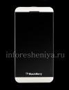 Photo 1 — Isikrini LCD + touch-screen (isikrini) + bezel kwenhlangano ukuze BlackBerry Z10, White, uhlobo T1