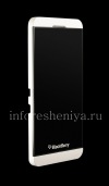 Photo 6 — LCD screen + touchscreen + bezel in assembly for BlackBerry Z10, White, type T1