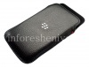 Фотография 3 — Кожаный чехол-карман для BlackBerry Z10/ 9982, Черный, Крупная текстура