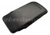 Фотография 4 — Кожаный чехол-карман для BlackBerry Z10/ 9982, Черный, Крупная текстура