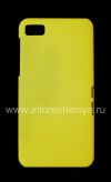 Photo 1 — ブラックベリーZ10用プラスチック袋カバー, 黄色