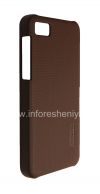Фотография 6 — Фирменный пластиковый чехол-крышка Nillkin для BlackBerry Z10, Серо-коричневый