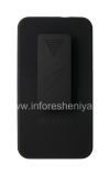 Photo 3 — couvercle en plastique ferme, couverture, avec étui Amzer Shellster Shellcase w / étui pour BlackBerry Z10, Case avec étui noir Noir (Black)