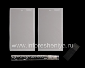 品牌Ultraprozrachnaya为屏幕透明涂层保护膜（2个）用于BlackBerry Z10 / 9982