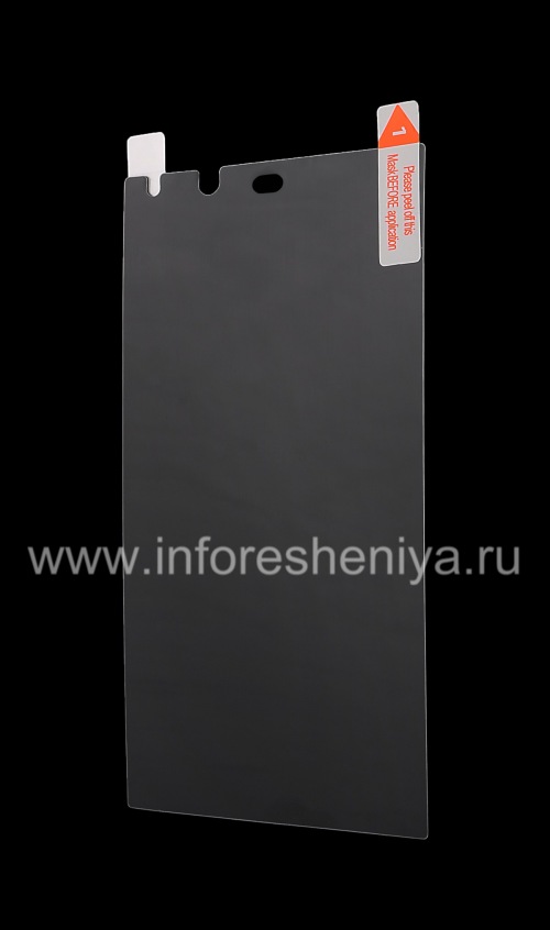 Галерея фотографий товара Защитная пленка для экрана матовая "Privacy" для BlackBerry Z10/ 9982, Затемненный