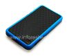 Photo 5 — Silicone Case compact "Cube" for BlackBerry Z10, Black / Blue