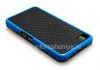 Photo 6 — Silicone Case icwecwe "Cube" for BlackBerry Z10, Black / Blue