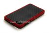 Photo 6 — Silicone Case icwecwe "Cube" for BlackBerry Z10, Black / Red