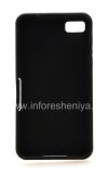 Photo 2 — Etui en silicone compact "Cube" pour BlackBerry Z10, Noir / Blanc