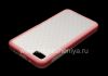 Photo 5 — Silicone Case compact "Cube" for BlackBerry Z10, White / Pink