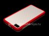 Photo 5 — Silicone Case icwecwe "Cube" for BlackBerry Z10, White / Red