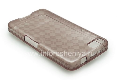 Галерея фотографий товара Силиконовый чехол уплотненный Candy Case для BlackBerry Z10, Серый