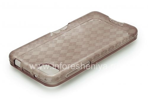 Галерея фотографий товара Силиконовый чехол уплотненный Candy Case для BlackBerry Z10, Серый