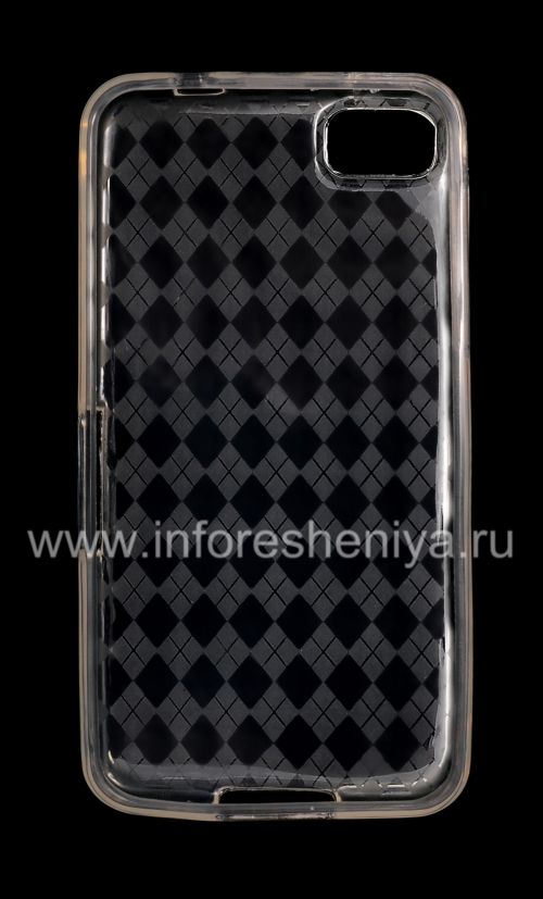 Галерея фотографий товара Силиконовый чехол уплотненный Candy Case для BlackBerry Z10, Прозрачный
