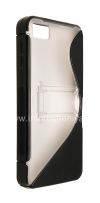 Photo 4 — Silicone Case Streamline packed with Stand for BlackBerry Z10, The black