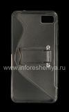 Photo 2 — Silicone Case Streamline packed with Stand for BlackBerry Z10, Gray