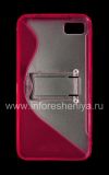 Photo 2 — Silicone Case Streamline packed with Stand for BlackBerry Z10, Pink