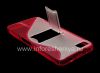 Photo 8 — Silicone Case Streamline packed with Stand for BlackBerry Z10, Red