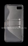 Photo 2 — Silicone Case Streamline packed with Stand for BlackBerry Z10, Transparent