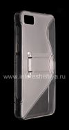 Photo 4 — Silicone Case Streamline packed with Stand for BlackBerry Z10, Transparent