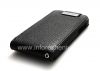 Photo 5 — Leather Case with vertical opening cover for BlackBerry Z10, Black, large texture