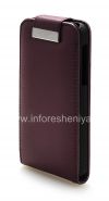 Photo 3 — 与BlackBerry Z10纵向开皮套盖, 紫，质地大