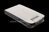 Photo 7 — Caso de cuero con tapa de apertura vertical para BlackBerry Z10, Blanca, gran textura