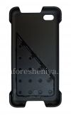Фотография 2 — Оригинальный пластиковый чехол-крышка с функцией подставки Transform Shell для BlackBerry Z30, Черный (Black)