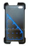 Photo 2 — Der ursprüngliche Kunststoffabdeckung, Abdeckung mit Standfunktion Trans Shell für Blackberry-Z30, Blau / Schwarz (blau)