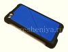 Photo 4 — Der ursprüngliche Kunststoffabdeckung, Abdeckung mit Standfunktion Trans Shell für Blackberry-Z30, Blau / Schwarz (blau)