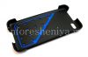 Photo 8 — Der ursprüngliche Kunststoffabdeckung, Abdeckung mit Standfunktion Trans Shell für Blackberry-Z30, Blau / Schwarz (blau)