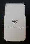 Photo 1 — 原来如此口袋皮革口袋BlackBerry Z30, 白色（白）