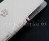 Фотография 11 — Оригинальный чехол-карман Leather Pocket для BlackBerry Z30, Белый (White)